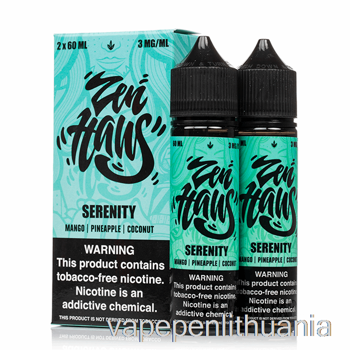 Serenity - Zen Haus - 120ml 6mg Vape Skystis